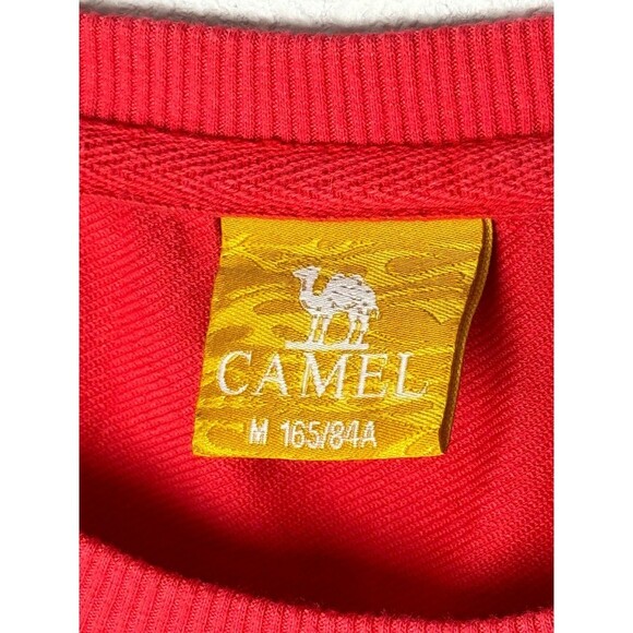 CAMEL bright red women’s sweatshirt size medium - Picture 5 of 8